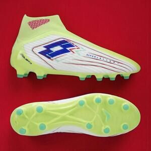$210 Lotto Solista 100 Gravity VIII FG Soccer Cleats Unisex -Men's size 10.5